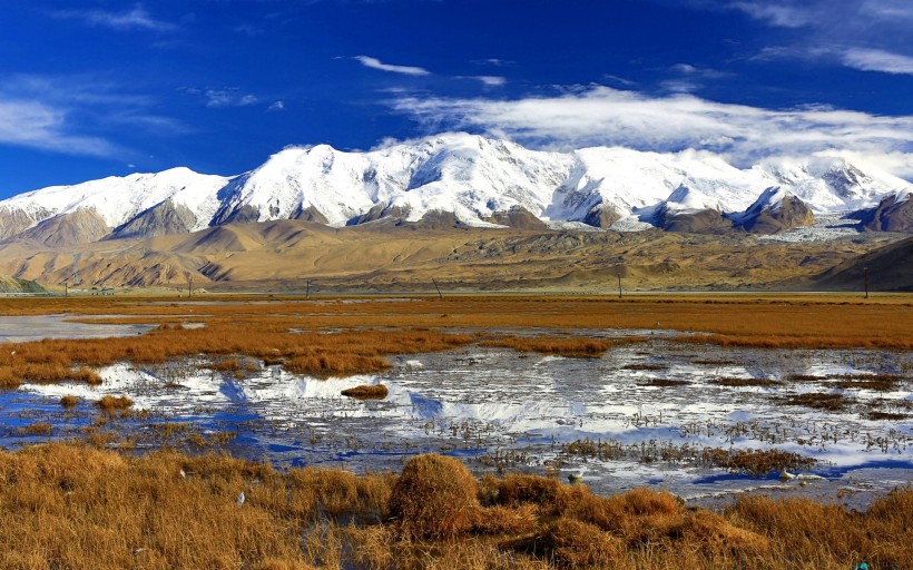 自然风景帕米尔高原图片