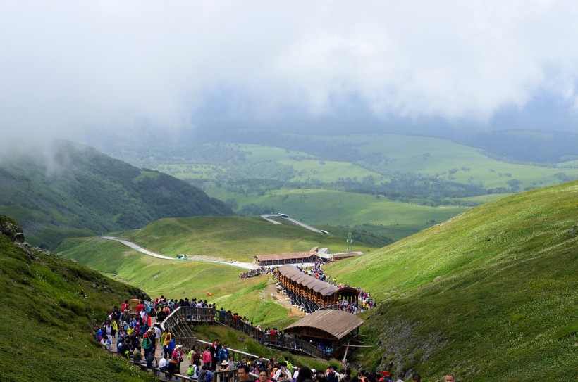 长白山天池风景图片