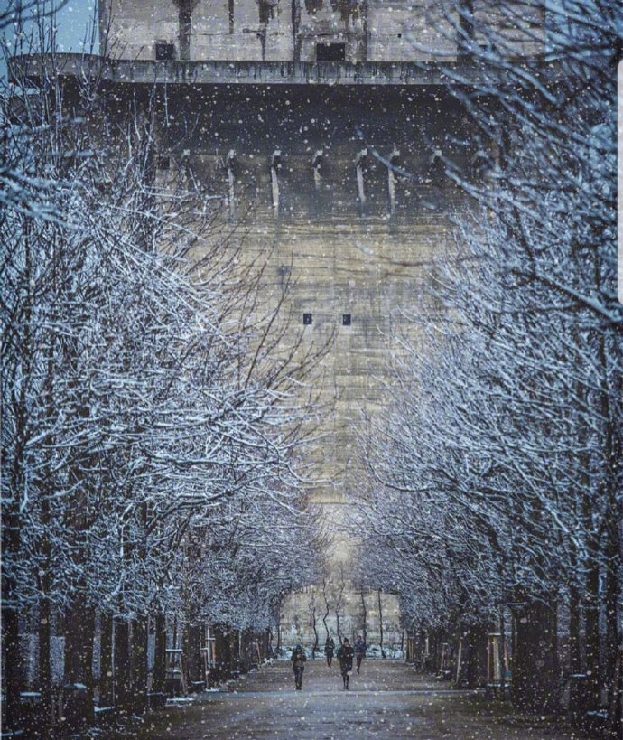 维也纳童话故事里的下雪天图片