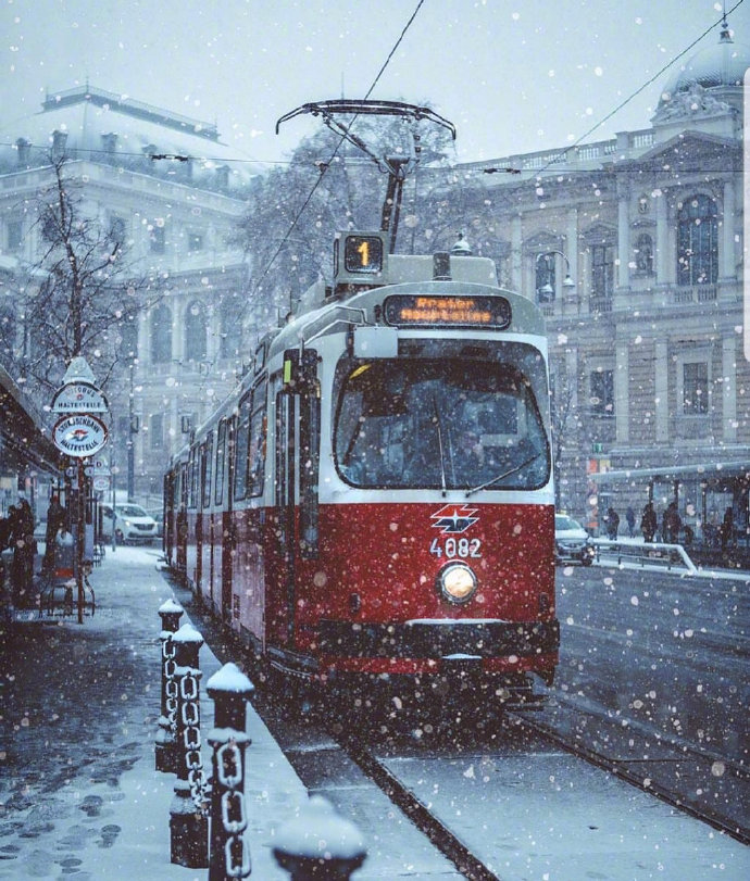 维也纳童话故事里的下雪天图片
