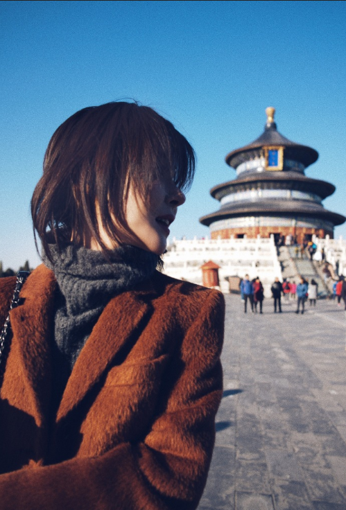网络红人娜娜游客照漂亮美女图片