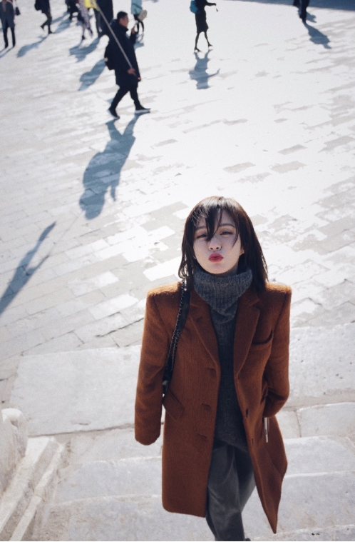 网络红人娜娜游客照漂亮美女图片