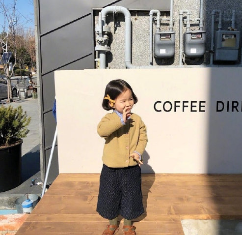 超萌超乖的小女孩儿穿衣搭配