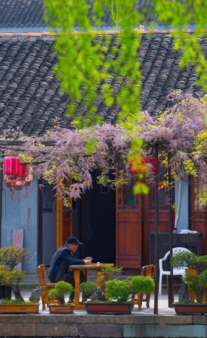 中国建筑江南水乡古镇图片