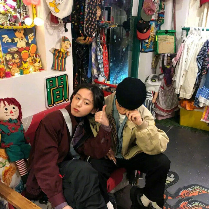 冬天憨憨可爱头像女生萌萌哒