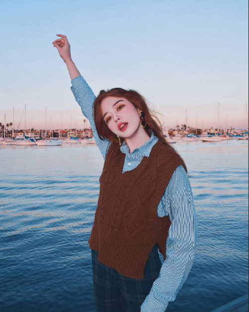 漂亮的中俄混血美女图片