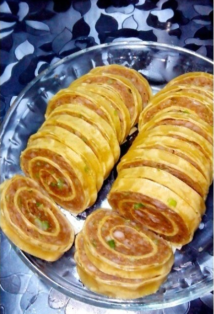 干豆腐蒸肉卷家常菜的做法
