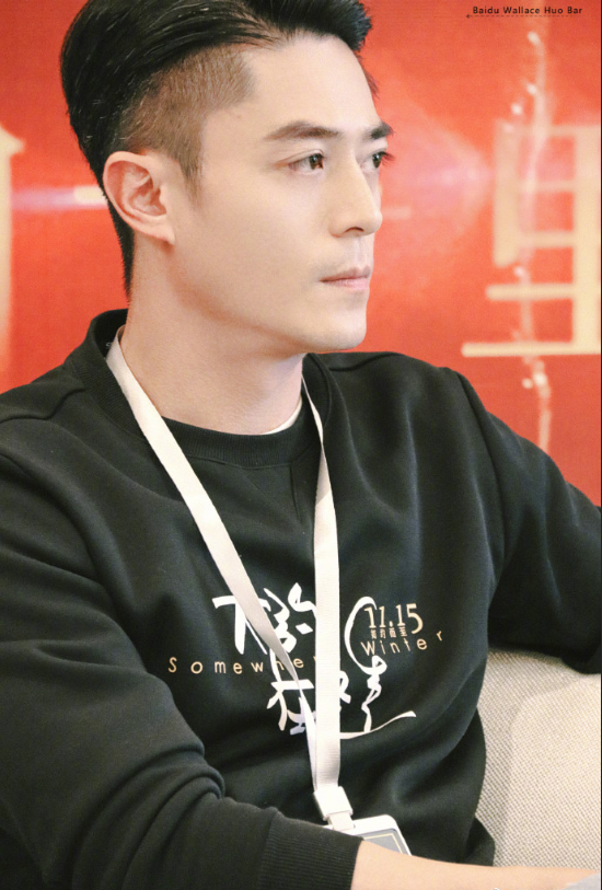 台湾男明星霍建华大约在冬季路演图片