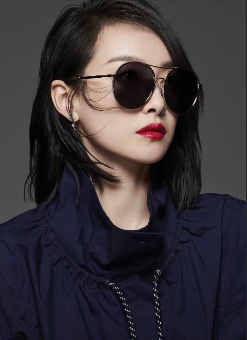 中国美女明星宋茜墨镜代言时尚图片