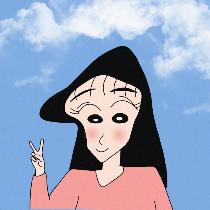 全家福蜡笔小新头像图片