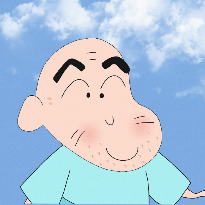 全家福蜡笔小新头像图片