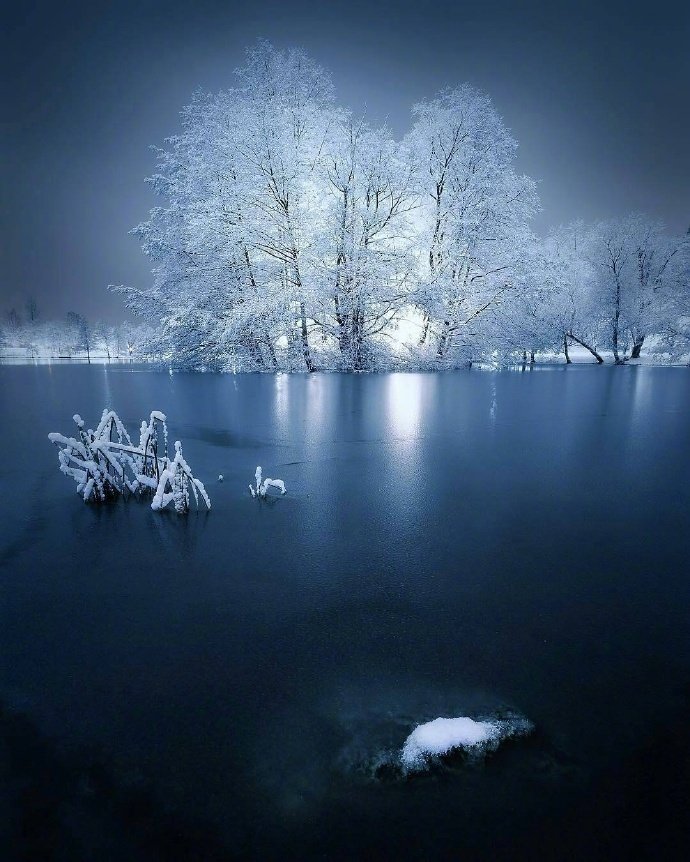 芬兰旅游大雪纷飞梦幻的雪白世界图片