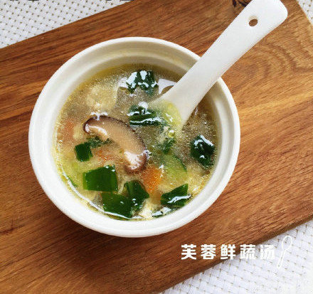 家常汤类芙蓉鲜蔬汤的做法