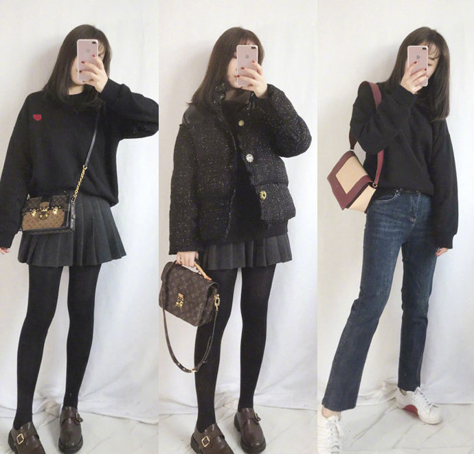 冬季温暖实用主义服装搭配技巧羽绒服搭配参考