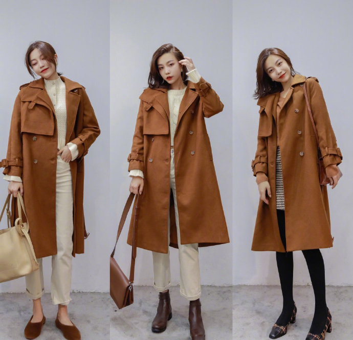 2019冬日最潮流的奶茶色系衣服色彩搭配技巧
