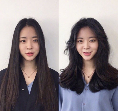 蓬松感烫卷发发型图片整个人都轻松活泼了