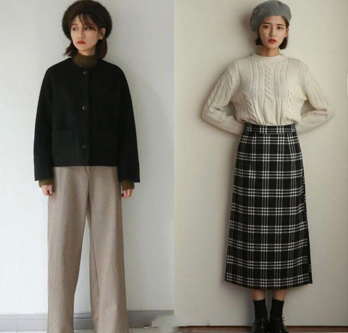 冬日休闲又不失时髦感的日常出游服装搭配参考