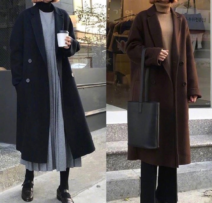 简约大方的上班族通勤气质衣服搭配图片