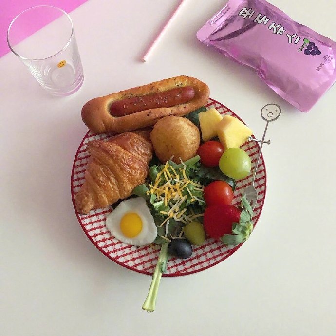 餐桌上的小美好营养健康的减脂餐图片