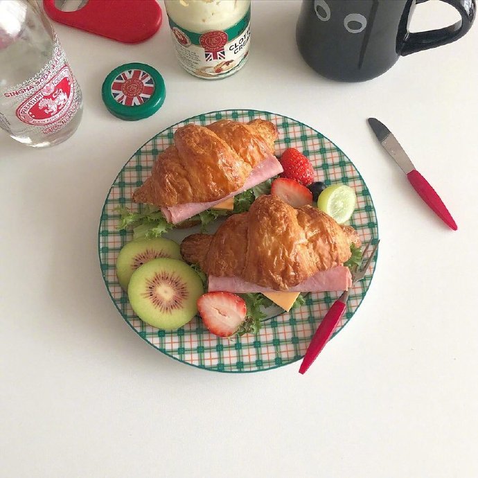 餐桌上的小美好营养健康的减脂餐图片