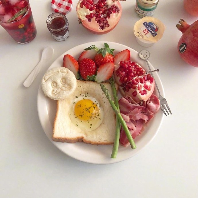 餐桌上的小美好营养健康的减脂餐图片
