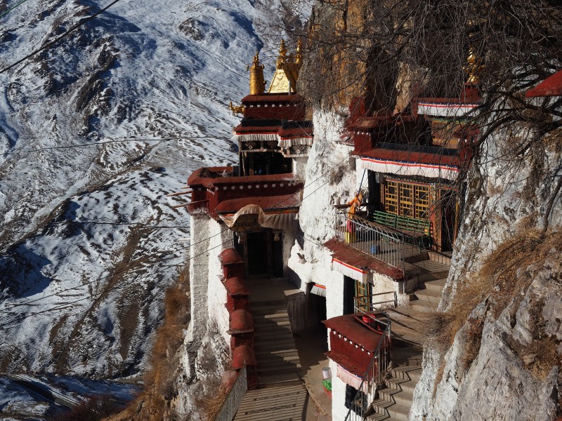 西藏扎耶巴寺风景图片