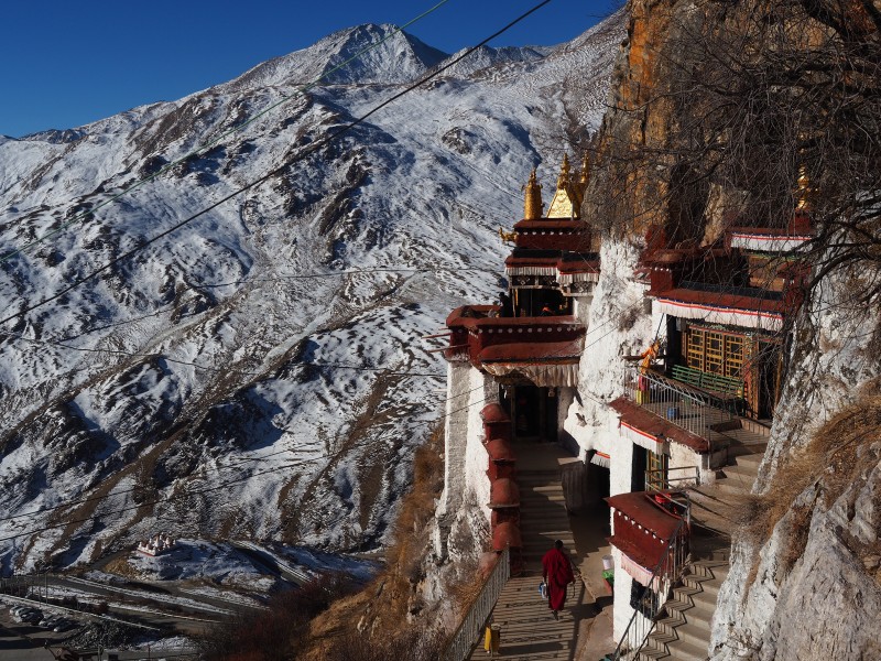 西藏扎耶巴寺风景图片