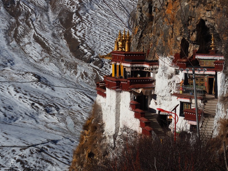 西藏扎耶巴寺风景图片