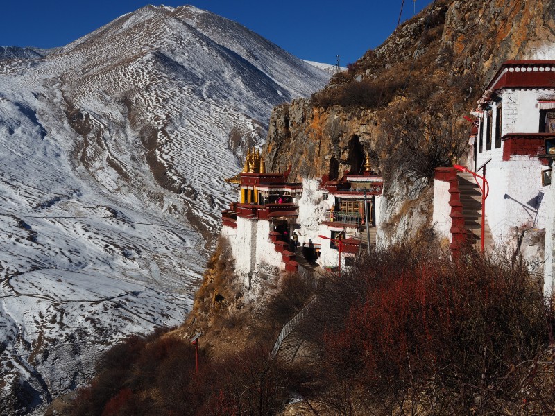 西藏扎耶巴寺风景图片
