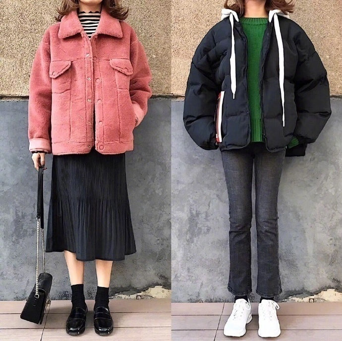 时髦又好看的学院风休闲衣服搭配图片