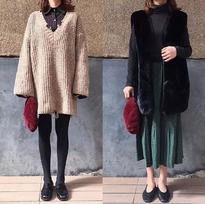 时髦又好看的学院风休闲衣服搭配图片