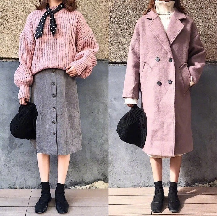 时髦又好看的学院风休闲衣服搭配图片