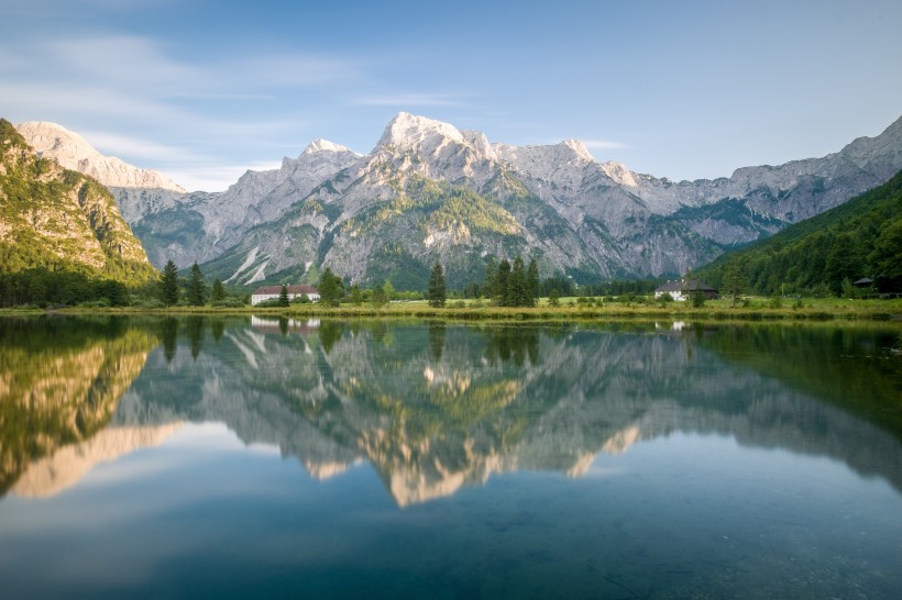 绝美的山川湖泊风景图片
