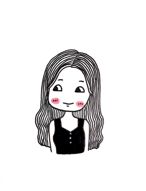 一组小女孩头像图片 可爱女生头像图片谢小胖画画