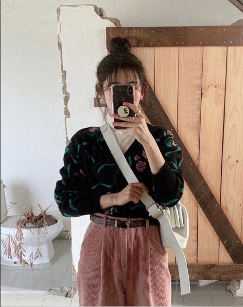 小个子女生的甜美复古色彩搭配参考