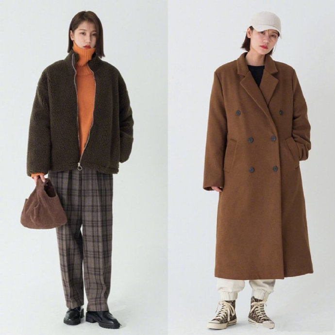 欧美范保暖时尚冬日服装搭配参考