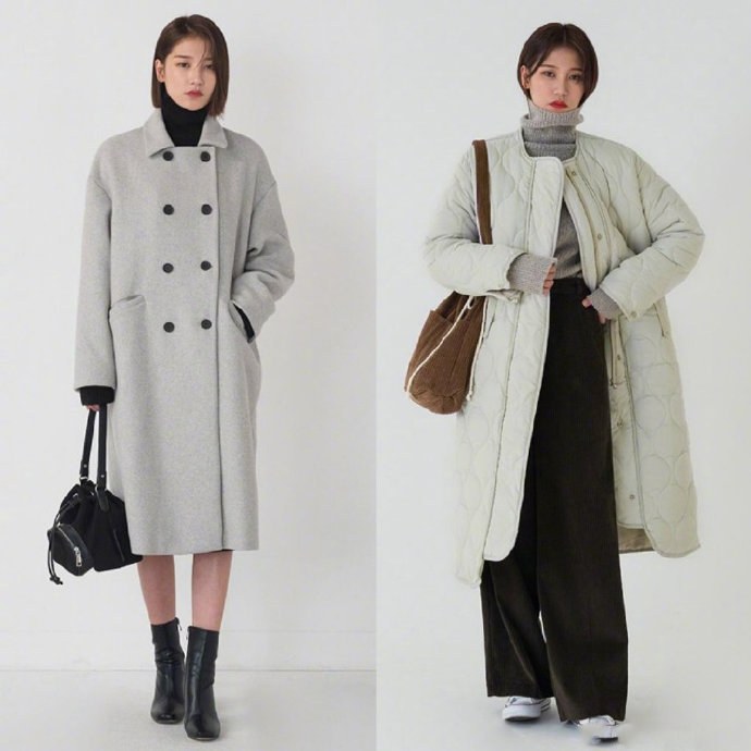欧美范保暖时尚冬日服装搭配参考