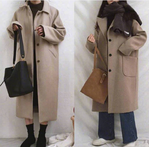 文艺女生冬季混搭服装搭配参考