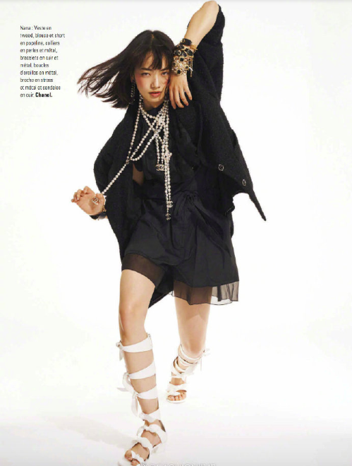 日本美女模特小松菜奈《JALOUSE》封面大片
