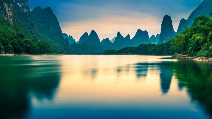 美丽的广西桂林山水自然风景图片