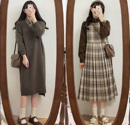 18套温婉复古的冬日气质保暖服装搭配技巧