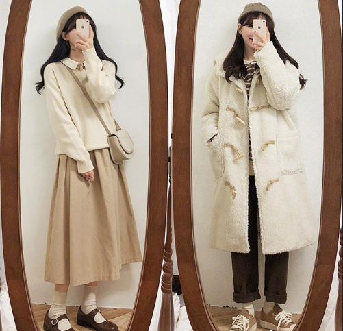 18套温婉复古的冬日气质保暖服装搭配技巧
