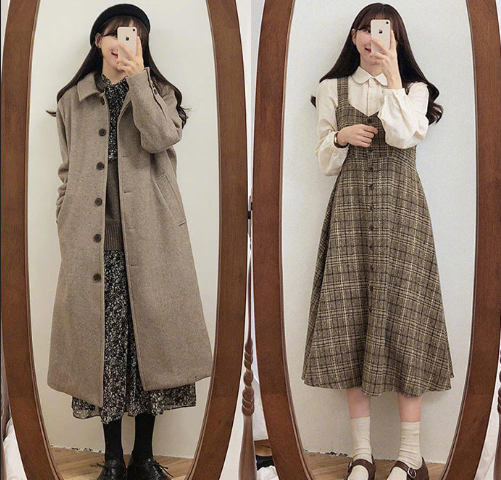 18套温婉复古的冬日气质保暖服装搭配技巧