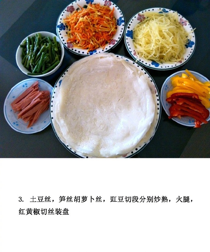 好吃的早餐小食薄饼的做法