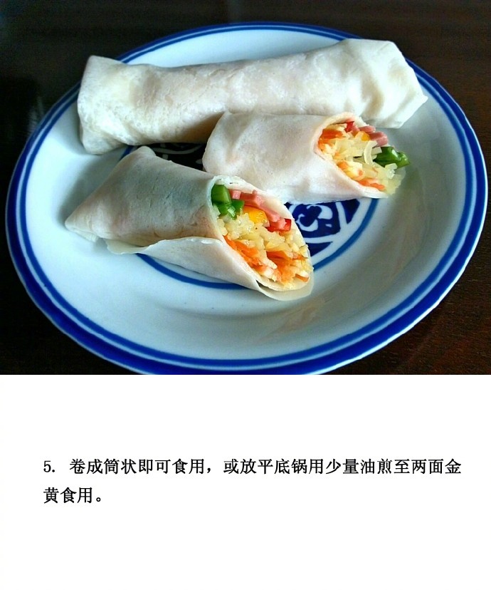 好吃的早餐小食薄饼的做法