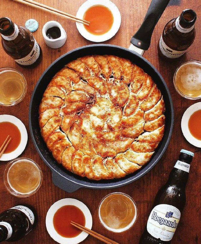 北方小吃超美味的煎饺图片