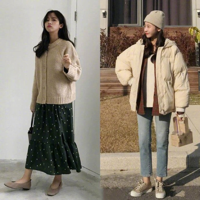 冬日简约保暖穿搭温柔又显气质服装搭配