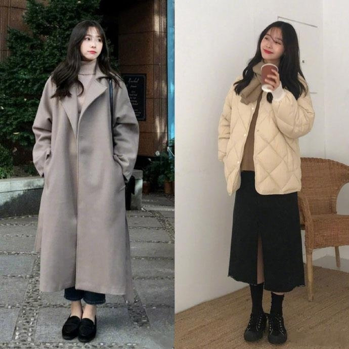 冬日简约保暖穿搭温柔又显气质服装搭配