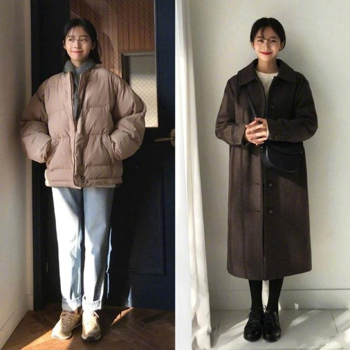 冬日简约保暖穿搭温柔又显气质服装搭配