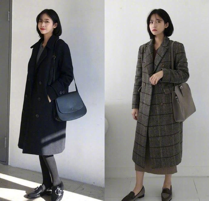 冬日简约保暖穿搭温柔又显气质服装搭配